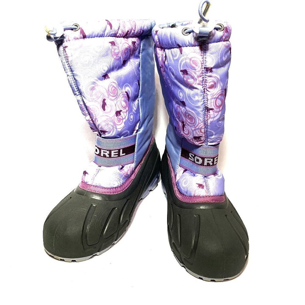 Sorel Cub Boots Purple Sweet Pea Women Size 7